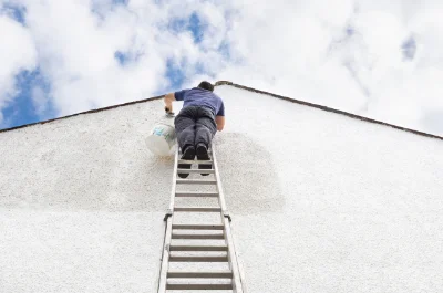 Peinture extérieure à Gourhel — façades et ravalement